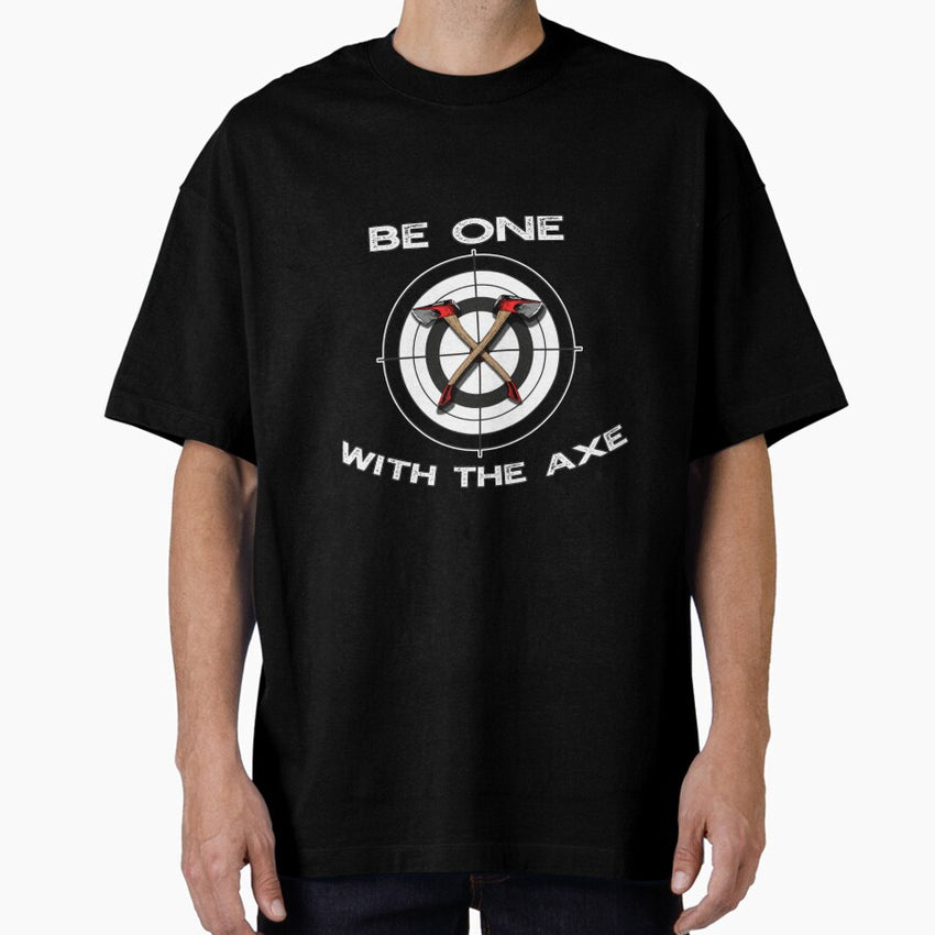 Axe Throwing Shirt Sports Oversized T-Shirt