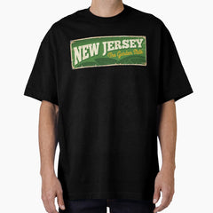 American Style,New Jersey. Oversized T-Shirt