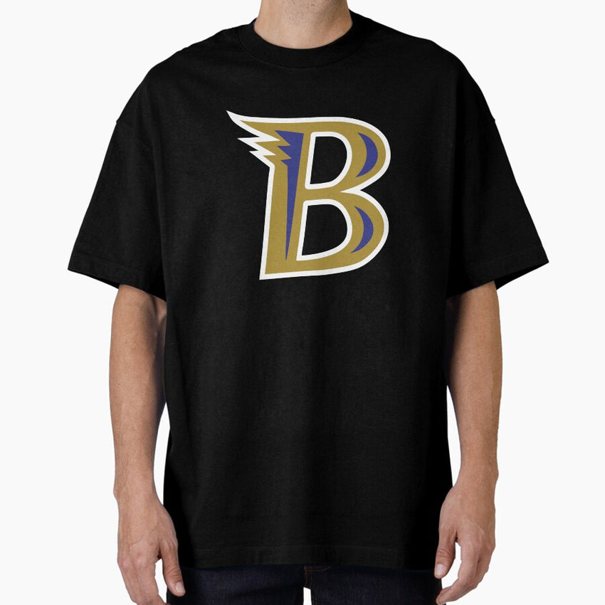 B raven letter Oversized T-Shirt