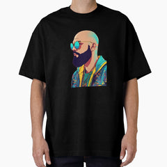 Men beard Oversized T-Shirt