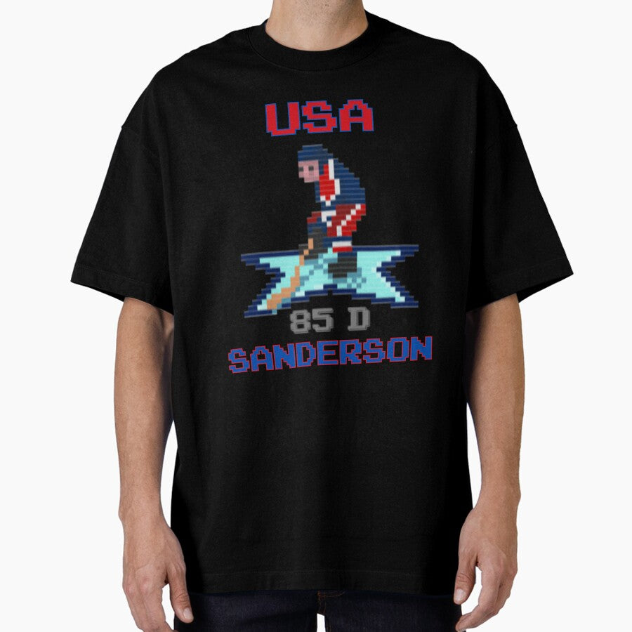 4 Nations Hockey USA Sanderson Oversized T-Shirt