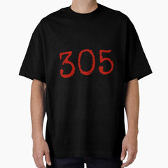 305 (Miami)- Limited Edition | Perfect Gift Oversized T-Shirt
