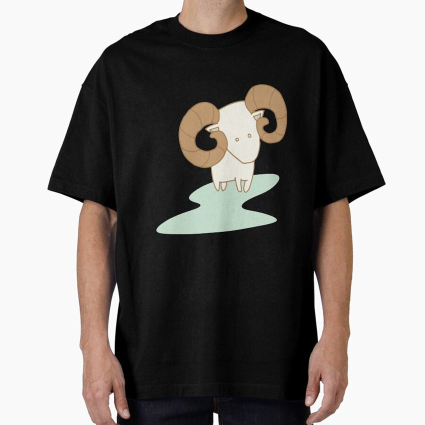 Zodiac Pals: Aries Oversized T-Shirt