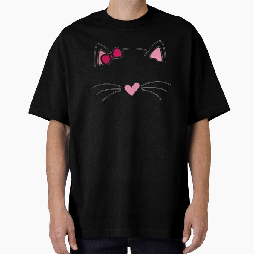 Cat mom. Mother of a cat. Cat lover Oversized T-Shirt