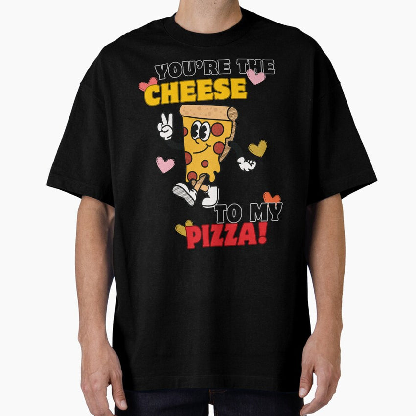PizzaCheese Oversized T-Shirt