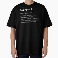 Scorpio Constellation Zodiac, Astrological sign, Astrology Oversized T-Shirt
