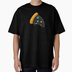 pizza space Oversized T-Shirt