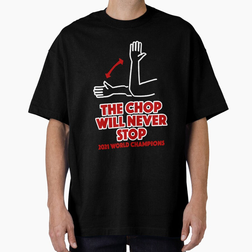 Atlanta Baseball Kids This Will Never Stop 2021 World Champions Oversized T Shirt