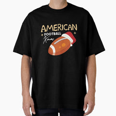 American Football Xmas Oversized T Shirt
