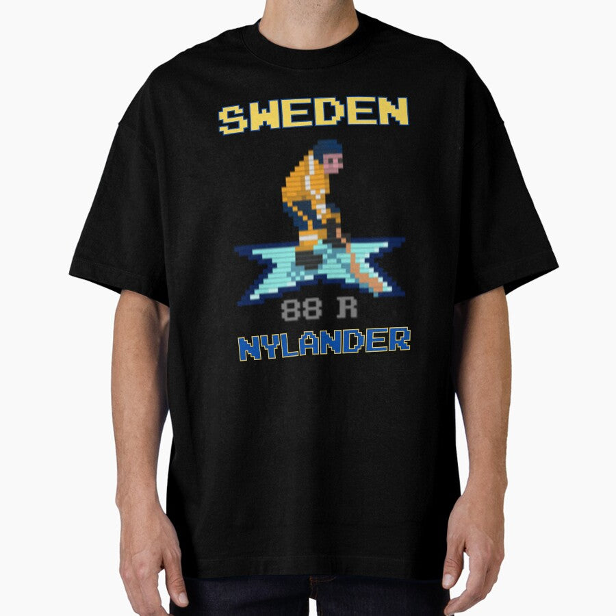 4 Nations Hockey Sweden Nylander Oversized T-Shirt