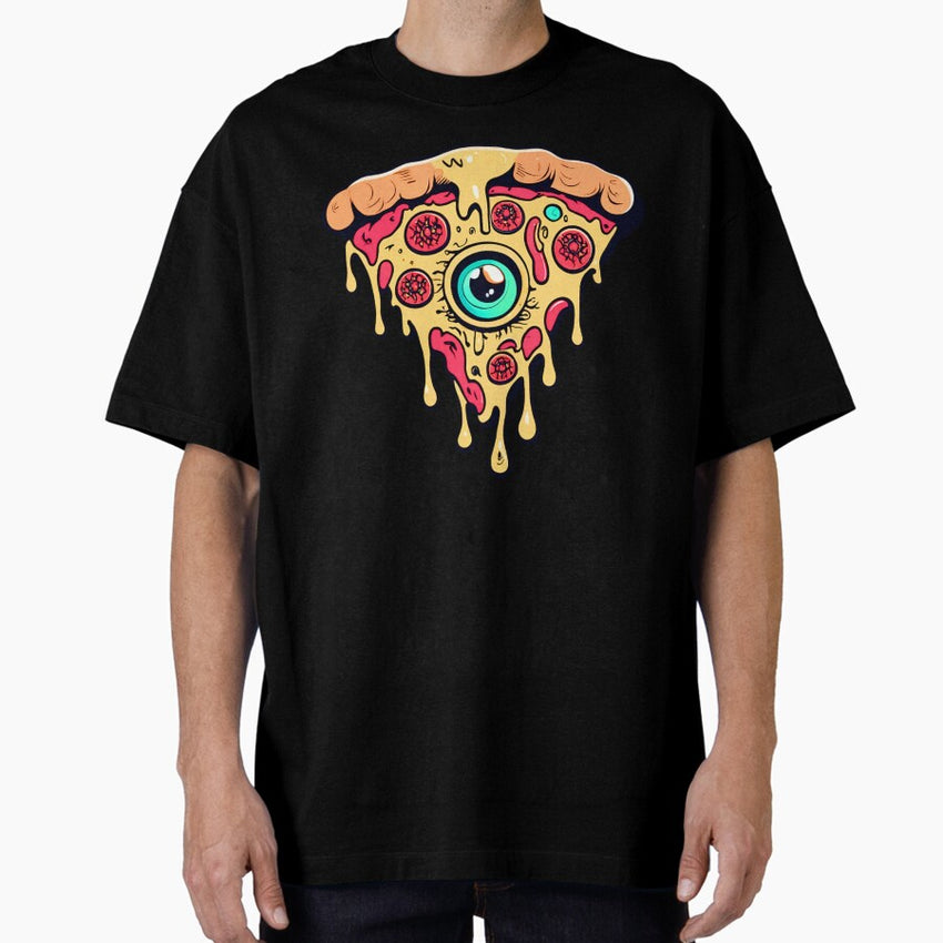 Strange Pizza N1 Oversized T-Shirt