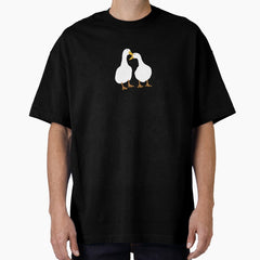 Duck Couple Oversized T Shirt