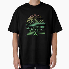 Adventure Awaits Oversized T Shirt