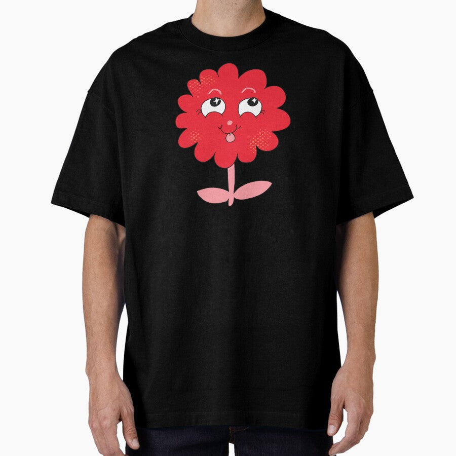 Jelly the Silly Flower Oversized T-Shirt