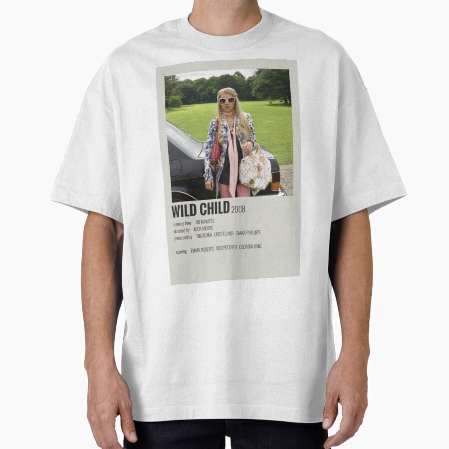 Wild Child Movie Poster Oversized T Shirt