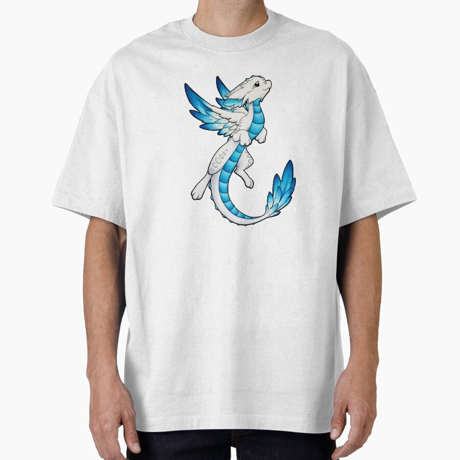 Angel Dragon Oversized T Shirt