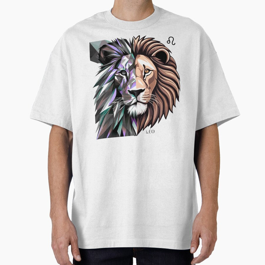 Lion zodiac Oversized T-Shirt