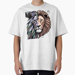 Lion zodiac Oversized T-Shirt