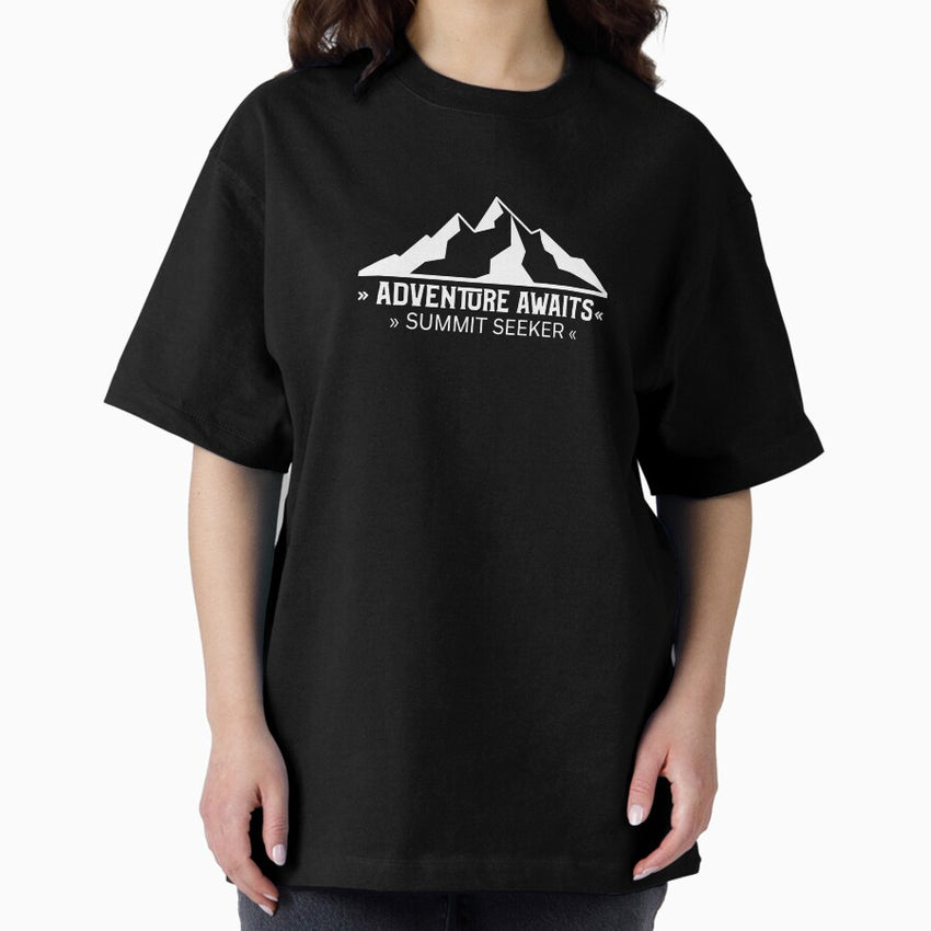 Adventure Awaits Summit Seeker Oversized T Shirt