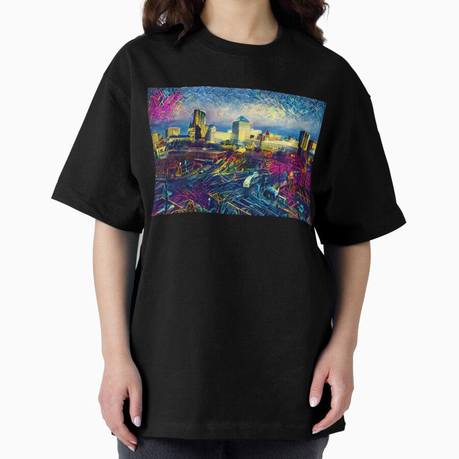 Saint Paul, capital of Minnesota Oversized T-Shirt