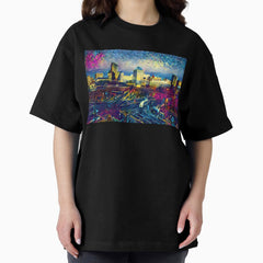 Saint Paul, capital of Minnesota Oversized T-Shirt