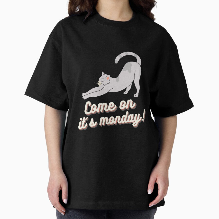 Cat monday Oversized T-Shirt
