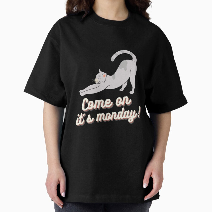 Cat monday Oversized T-Shirt