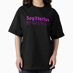 Archer Sagittarius Zodiac Sign Oversized T-Shirt