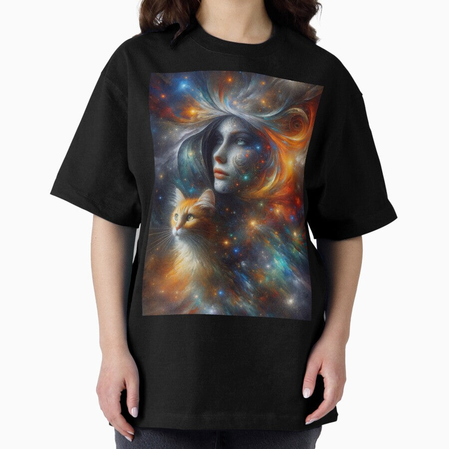 Cat Enthusiast Oversized T-Shirt