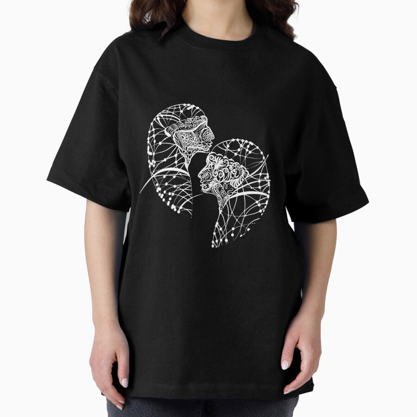 Twins Zodiac Oversized T-Shirt