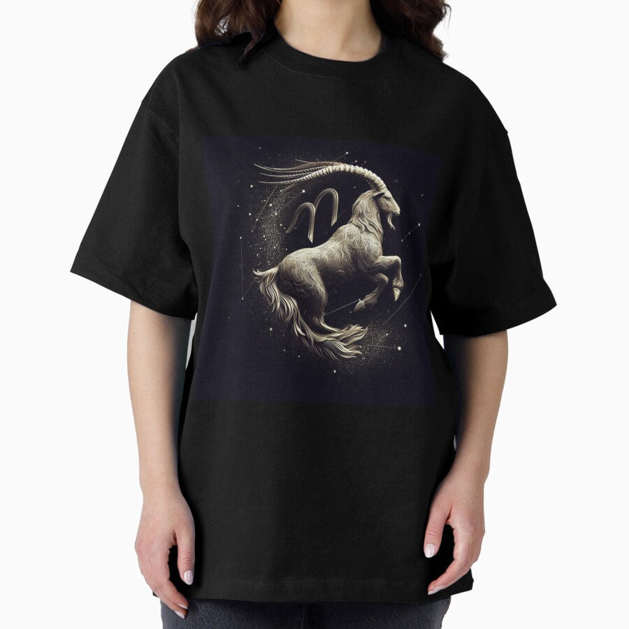 A capricorn zodiac sign Oversized T-Shirt