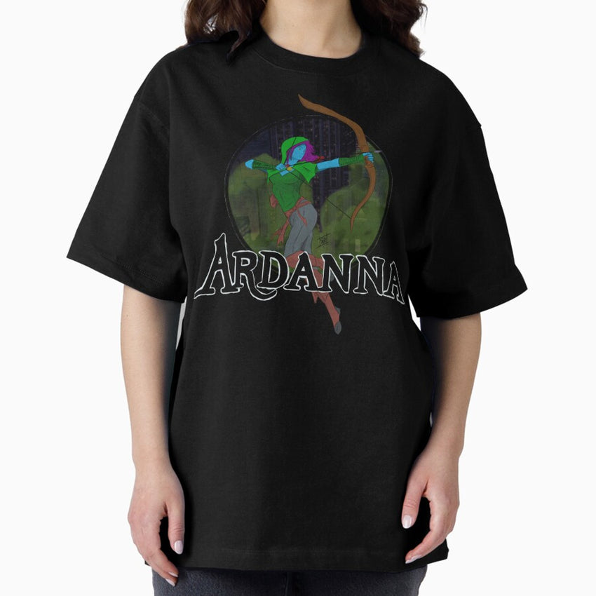 Ardanna Spirit of the Forest Superhero Oversized T-Shirt