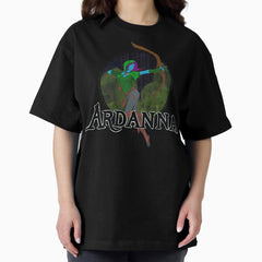 Ardanna Spirit of the Forest Superhero Oversized T-Shirt