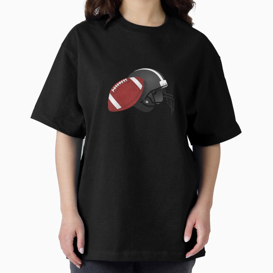 american football nfl Oversized T-Shirt