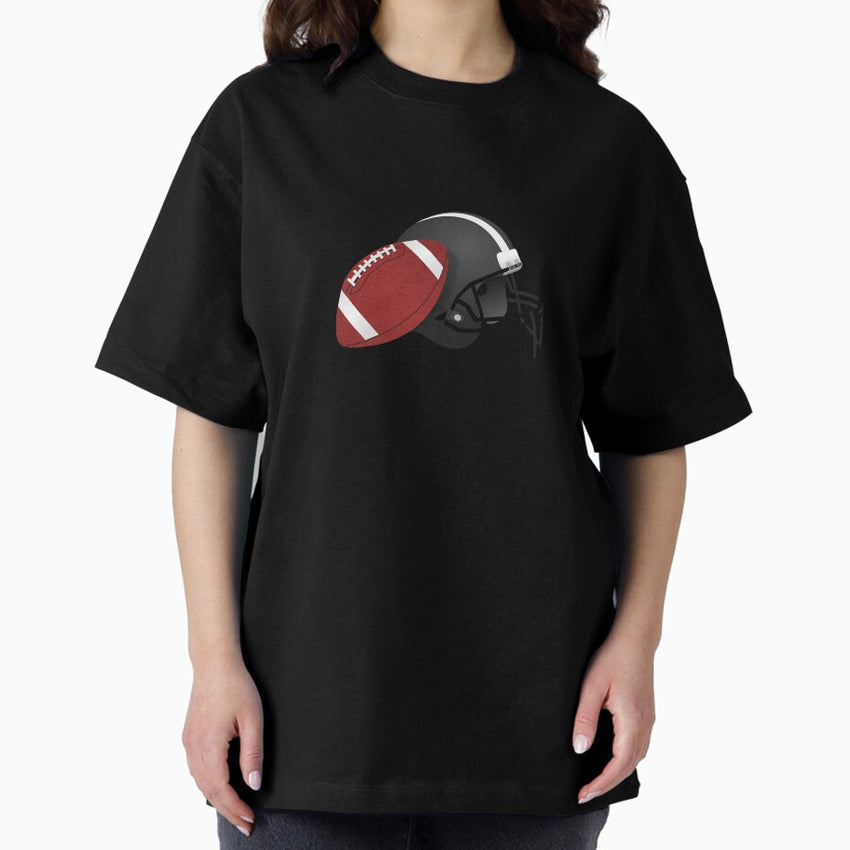 american football nfl Oversized T-Shirt