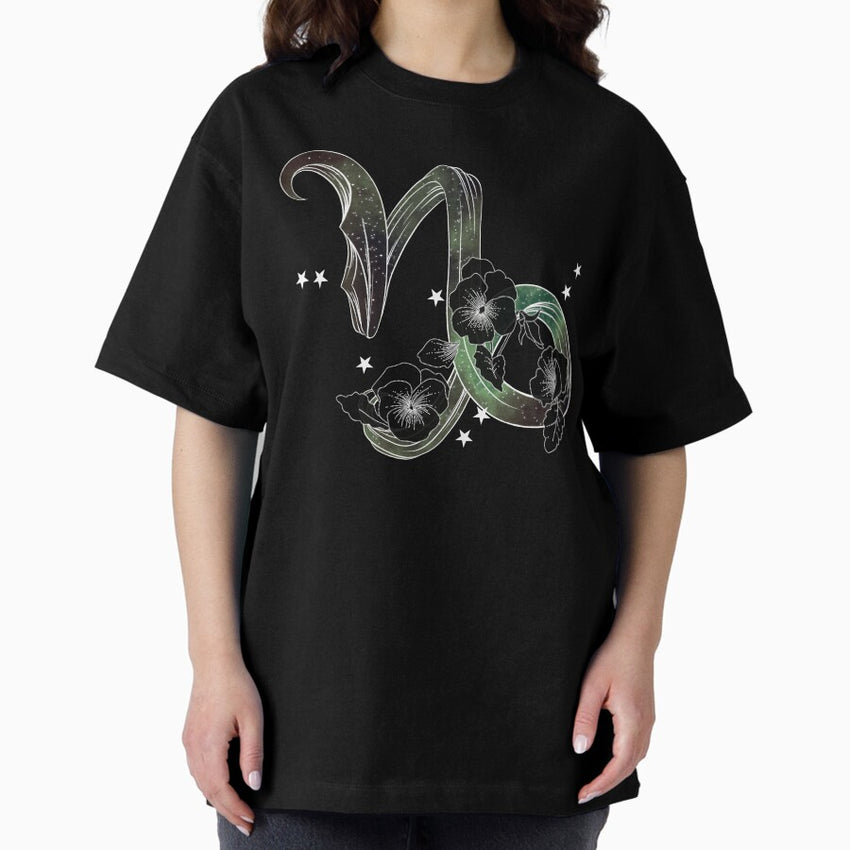 Zodiac Capricorn Oversized T-Shirt
