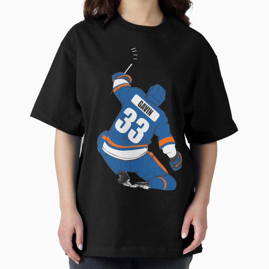 33 Gavin Hockey Products Oversized T-Shirt