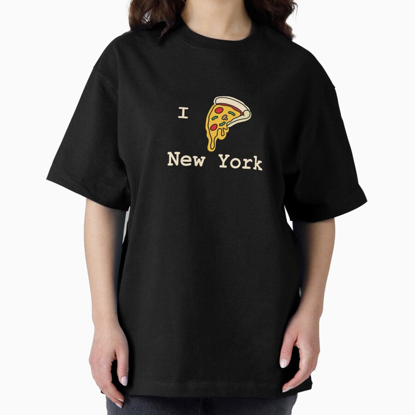 A New York Slice Oversized T-Shirt