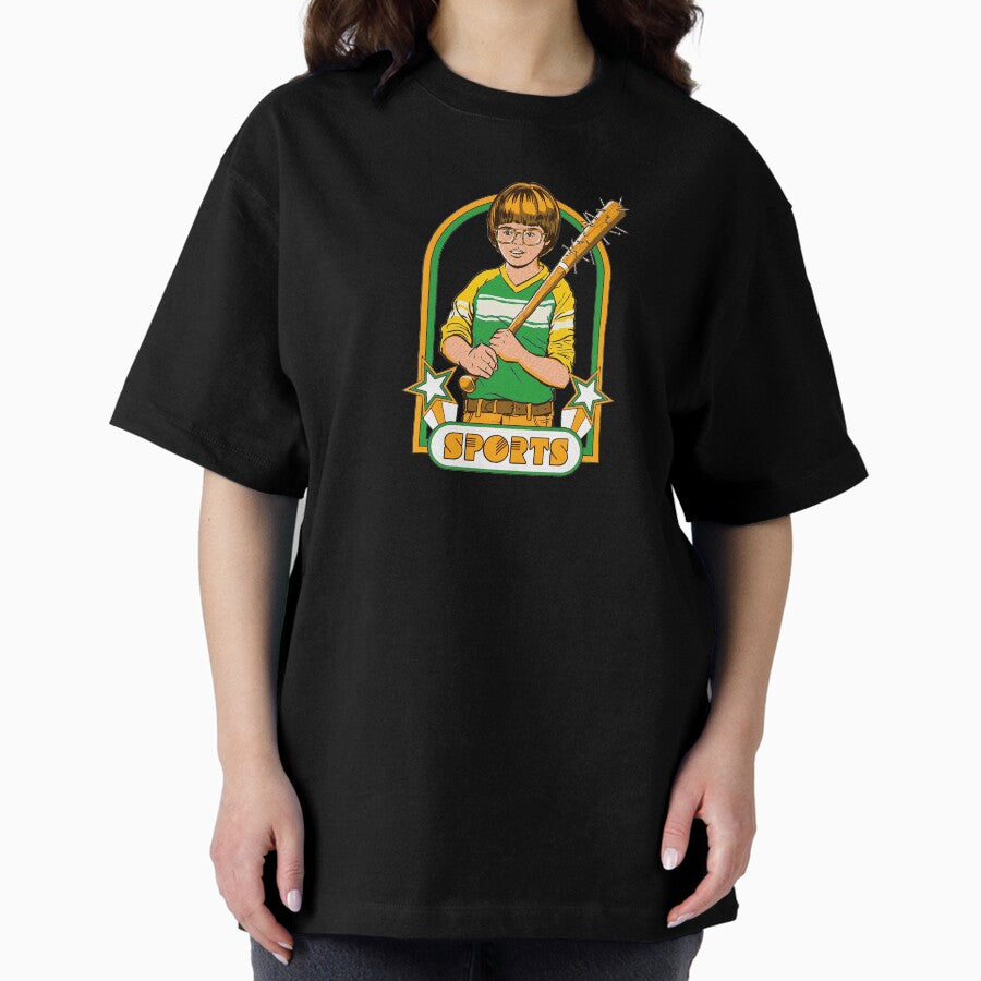 Aesthetic Art Sports 70s Oversized T-Shirt
