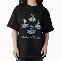 8bit hockey The Great One Oversized T-Shirt