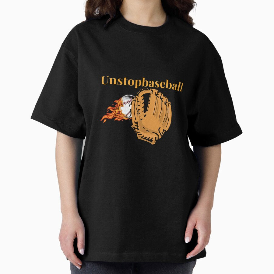 Baseball addicted Oversized T-Shirt