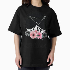Capricorn zodiac star sign Oversized T-Shirt