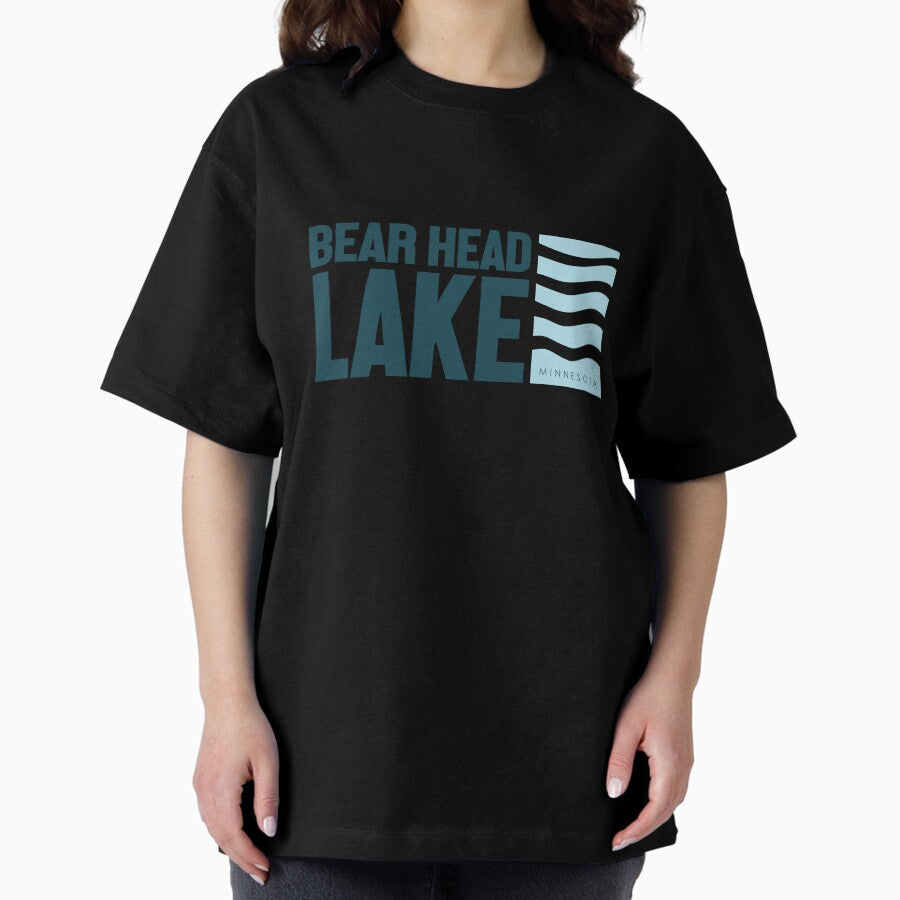 Bear Head Lake Minnesota Oversized T-Shirt