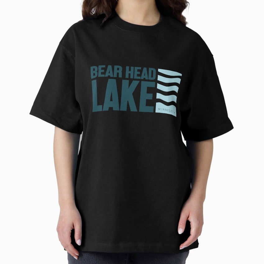 Bear Head Lake Minnesota Oversized T-Shirt