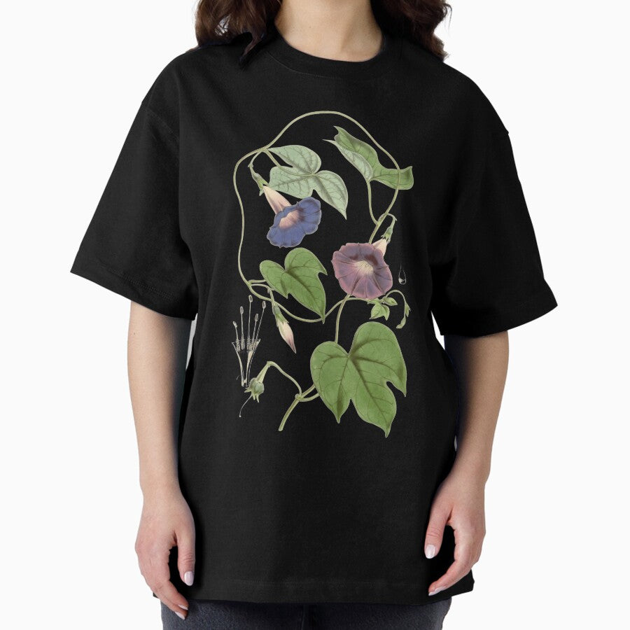 Pharbitis from Curtiss botanical magazine 1847 Oversized T-Shirt