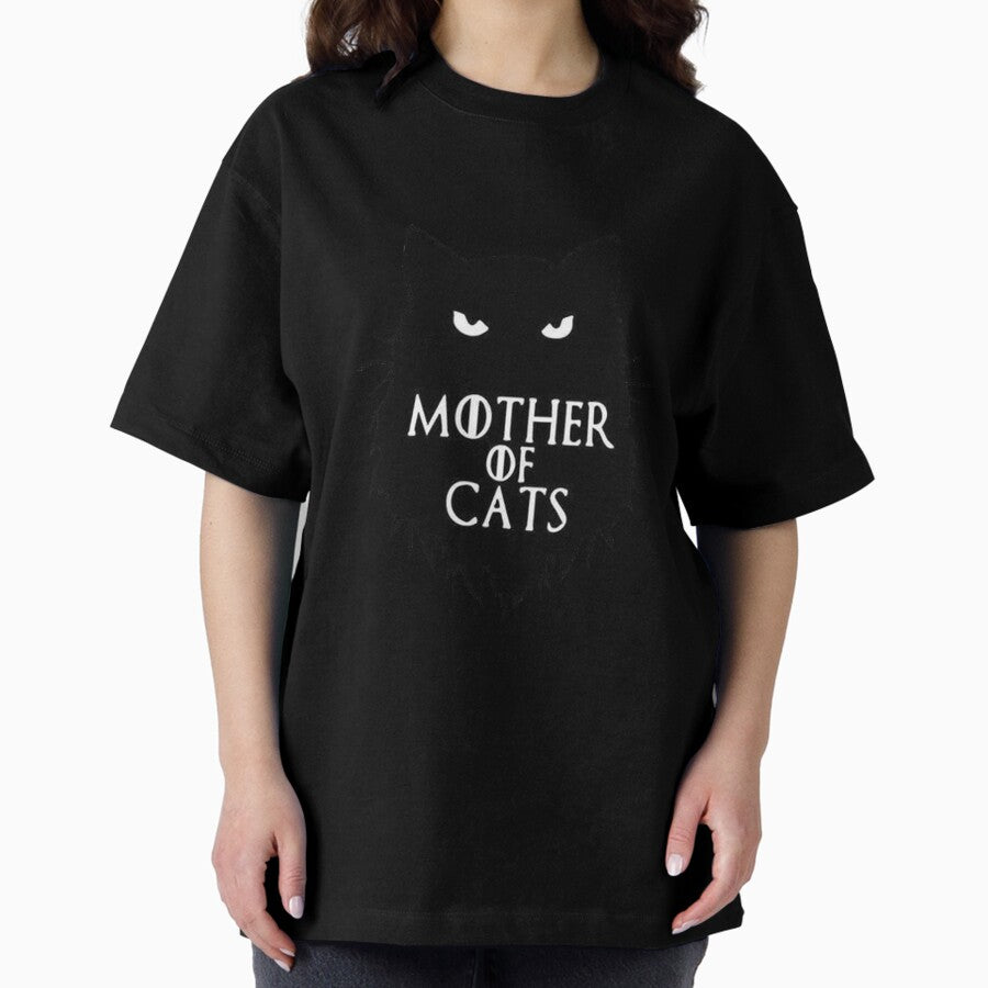 MOTHER OF CATS Oversized T-Shirt
