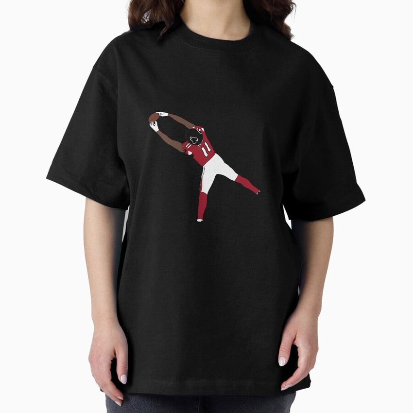Atlanta Falcons Julio Jones Oversized T Shirt