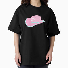 aquarius cowgirl hat Oversized T-Shirt