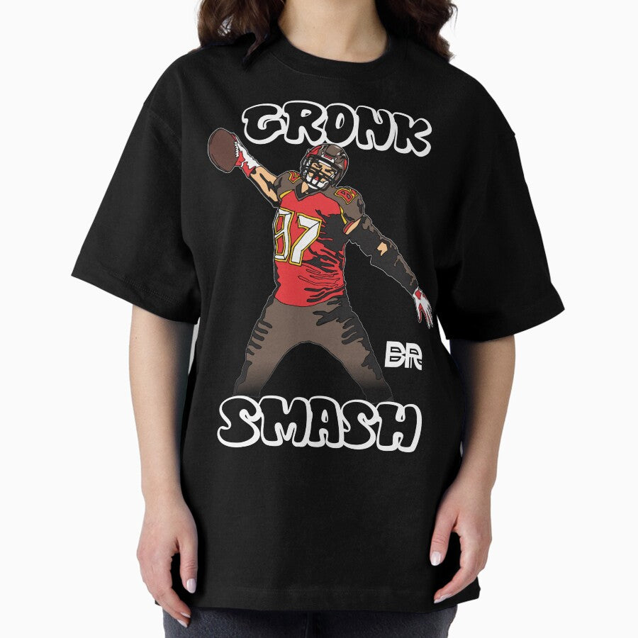Ballers Religion Gronk Smash Oversized T-Shirt