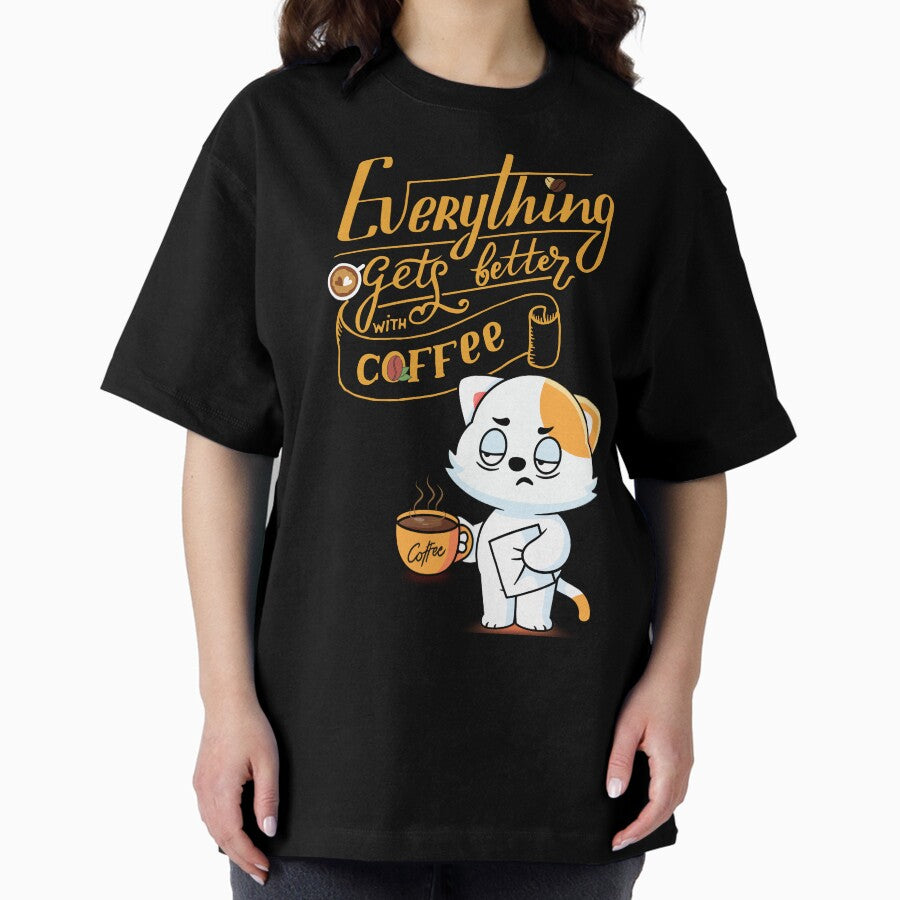 cat lover Oversized T-Shirt